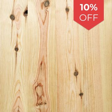 Snowdon Timber Reject Maritime Pine Floorboards (T) 21mm (W) 120mm (L) 2.0m - Pack of 4