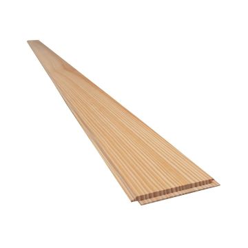 Snowdon Timber Clear Grade Maritime Pine Tongue and Groove Cladding (T) 10mm (W) 90mm (L) 2.0m - Pack of 10