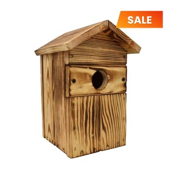 Snowdon Timber Bird Box - 35mm Entrance (H) 240mm (W) 130mm (L) 140mm