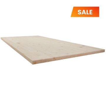 Snowdon Timber Softwood Furniture Board (T) 18mm (W) 500mm (L) 1150mm - Pack of 4