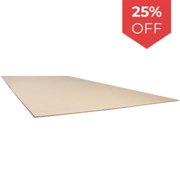 Snowdon Timber Hardboard (T) 3mm (W) 607mm (L) 1220mm - Pack of 20