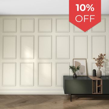 Cheshire Mouldings MWPKT2 Primed Wall Panel Kit (T) 35mm (W) 420mm (L) 700mm