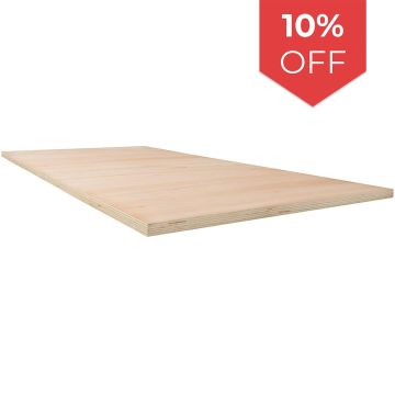 Snowdon Timber Hardwood Ply (T) 18mm (W) 607mm (L) 1220mm