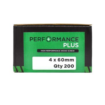 Performance Plus Multi-Purpose Wood Screw 4.0 x 60mm Box of 200