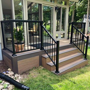 Vista Aluminium Balustrade Railing Kit (H) 36"