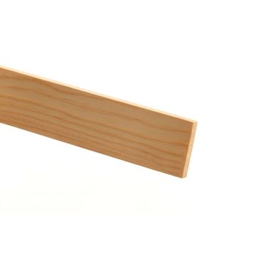 Snowdon Timber Pine Stripwood Moulding (T) 15mm (W) 25mm (L) 900mm - Pack of 10