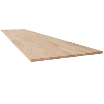 Snowdon Timber Oak Furniture Board (T) 18mm (W) 400mm (L) 3000mm