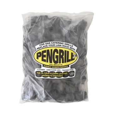 PENGRILL XL 120 Bag Aromatic Lava Rock (Lavasteine) Replacement