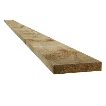 Snowdon Timber Treated 4x1 Timber (T) 22mm (W) 100mm (L) 3.6m