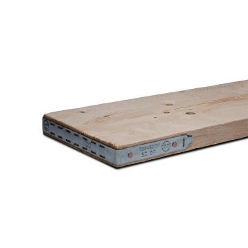 Snowdon Timber Banded Scaffold Board (T) 38mm (W) 230mm (L) 1.8m - Pack of 3
