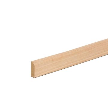 Snowdon Timber MDF Oak Rounded Architrave (T) 15mm (W) 44mm (L) 2.1m - Pack of 5