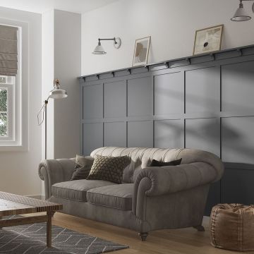 Cheshire Mouldings WPKT10 Primed Picture Rail Shelf (L) 2.4m (W) 70mm (T) 18mm