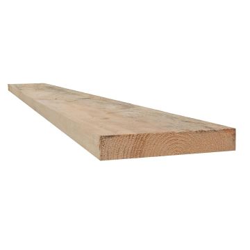 Snowdon Timber Reject Unbanded Scaffold Board (T) 36mm (W) 225mm (L) 1.95m