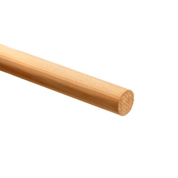 Snowdon Timber Pine Dowel Moulding (T) 6mm (W) 6mm (L) 900mm - Pack of 10