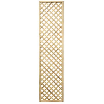 Snowdon Timber Treated Trellis Panel (T) 30mm (W) 450mm (H) 1800mm