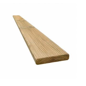 Snowdon Timber Treated Reject Decking Board (T) 21mm (W) 119mm (L) 2.4m