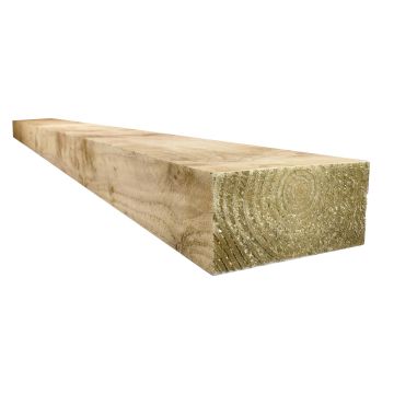 Snowdon Timber Treated Sleeper (H) 100mm (W) 200mm (L) 2.4m - Pack of 10