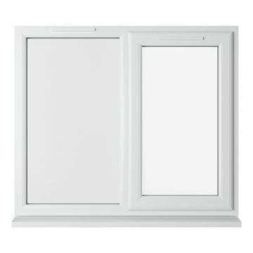 Crystal Triple Glazed Window White RH Clear