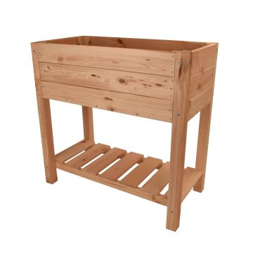 Snowdon Timber Raised Garden Planter (L) 780mm (W) 400mm (H) 780mm