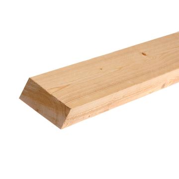 Snowdon Timber Planed Softwood Square Edge Timber (T) 27mm (W) 94mm (L) 2.4m - Pack of 4