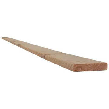 Snowdon Timber Untreated Reject Eased Edge 4x1" Timber (T) 18mm (W) 90mm (L) 2.4m - Pack of 10