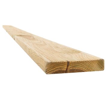 Snowdon Timber Treated Reject Decking Board (T) 19mm (W) 95mm (L) 2.4m - Pack of 10