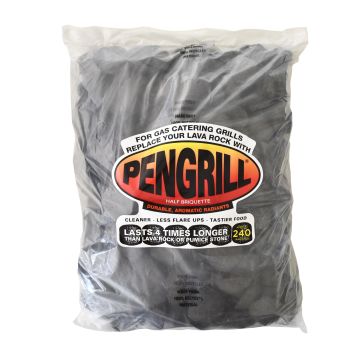 PENGRILL 240 Bag Aromatic Lava Rock (Lavasteine) Replacement