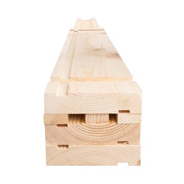 Snowdon Timber Redwood Fire Door Lining Set (T) 30.5mm (W) 106mm (L) 2.1m