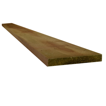 Snowdon Timber Garden Treated 6x1" Gravel Board (L) 1.8m (W) 150mm (T) 22mm