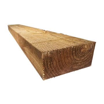 Snowdon Timber Treated Brown Sleeper (T) 100mm (W) 200mm (L) 1.8m