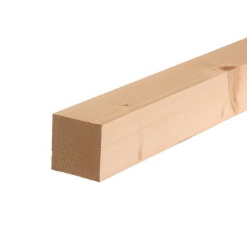 Snowdon Timber Planed Softwood Square Edge Timber (T) 44mm (W) 44mm (L) 2.4m - Pack of 8