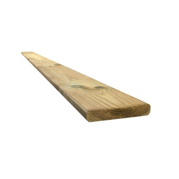 Snowdon Timber Treated Reject Decking Board (T) 21mm (W) 119mm (L) 2.4m