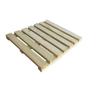 Snowdon Timber Garden DT35404010 Treated Deck Tile (L) 40cm (W) 40cm (T) 35mm