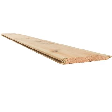 Snowdon Timber Treated Tongue and Groove Shiplap Cladding (T) 12mm (W) 120mm (L) 1.8m