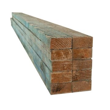 Snowdon Timber Reject Treated 2x1" Blue Batten (T) 25mm (W) 50mm (L) 1.8m - Pack of 10
