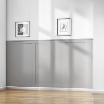 Cheshire Mouldings WPKT2 (MDF) Modern Wall Panelling Kit (H) 2000mm (W) 63mm (T) 9mm