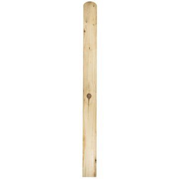 Snowdon Timber Treated Round Top Picket Fence Board (L) 1.2m (W) 95mm (T) 20mm