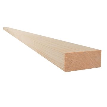 Snowdon Timber Untreated 4x2" CLS Timber - Smooth Planed Studwork Wood (T) 38mm (W) 89mm (L) 2.4m