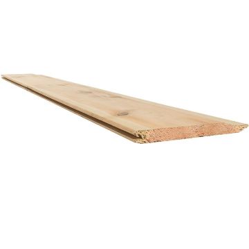 Snowdon Timber Treated Tongue and Groove Shiplap Cladding (T) 12mm (W) 120mm (L) 1.8m