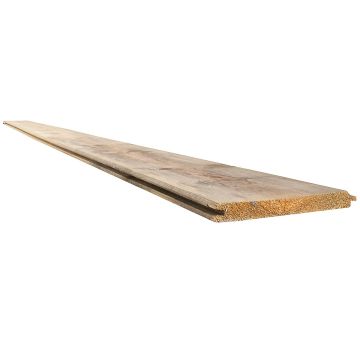 Snowdon Timber Reject T&G Treated Matchboard Cladding (T) 12mm (W) 120mm (L) 2.4m