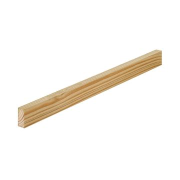 Snowdon Timber Rough Sawn Treated Timber (T) 22mm (W) 38mm (L) 2.4m - Pack of 8
