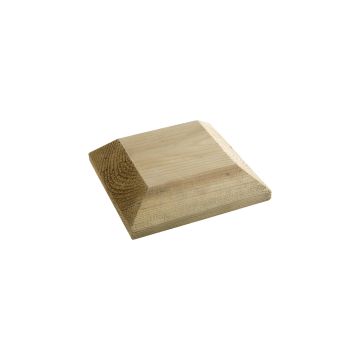 Snowdon Timber Treated Fence Post Cap (W) 115mm (T) 27mm