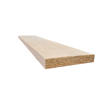 Snowdon Timber Factory Reject Unbanded Scaffold Board (L) 1.95m (W) 225mm (T) 36mm