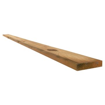 Snowdon Timber Reject Treated Decking Board (T) 24mm (W) 120mm (L) 2.4m - 10 Pack