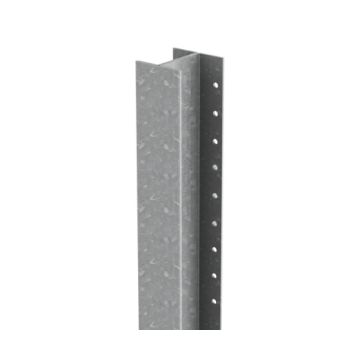 Durapost Classic Galvanised Metal Fence Post (W) 48mm (L) 1.8m
