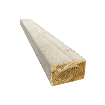 Snowdon Timber Treated 3x2" Timber - Decking Joists (T) 45mm (W) 70mm (L) 1.8m - Pack of 10