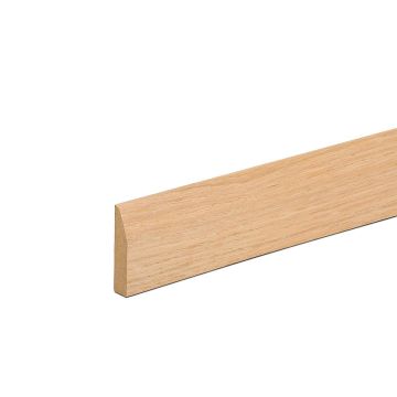 Snowdon Timber MDF Oak Chamfered Architrave (T) 18mm (W) 69mm (L) 2.1m - Pack of 5