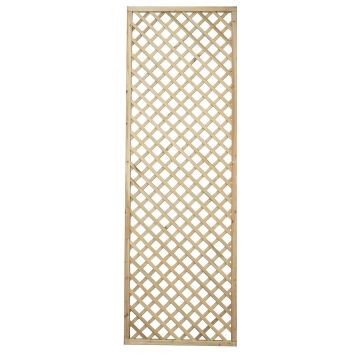 Snowdon Timber Treated Trellis Panel (T) 30mm (W) 600mm (H) 1800mm