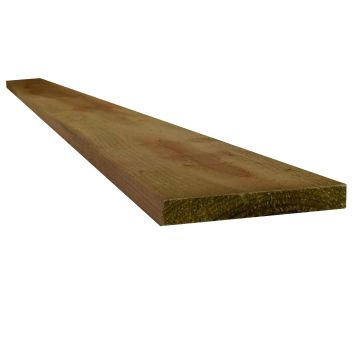 Snowdon Timber Treated 6x1" Gravel Board (T) 22mm (W) 150mm (L) 1.8m