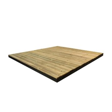 Snowdon Timber Treated Reject Decking Kit (W) 2.4m (L) 2.4m
